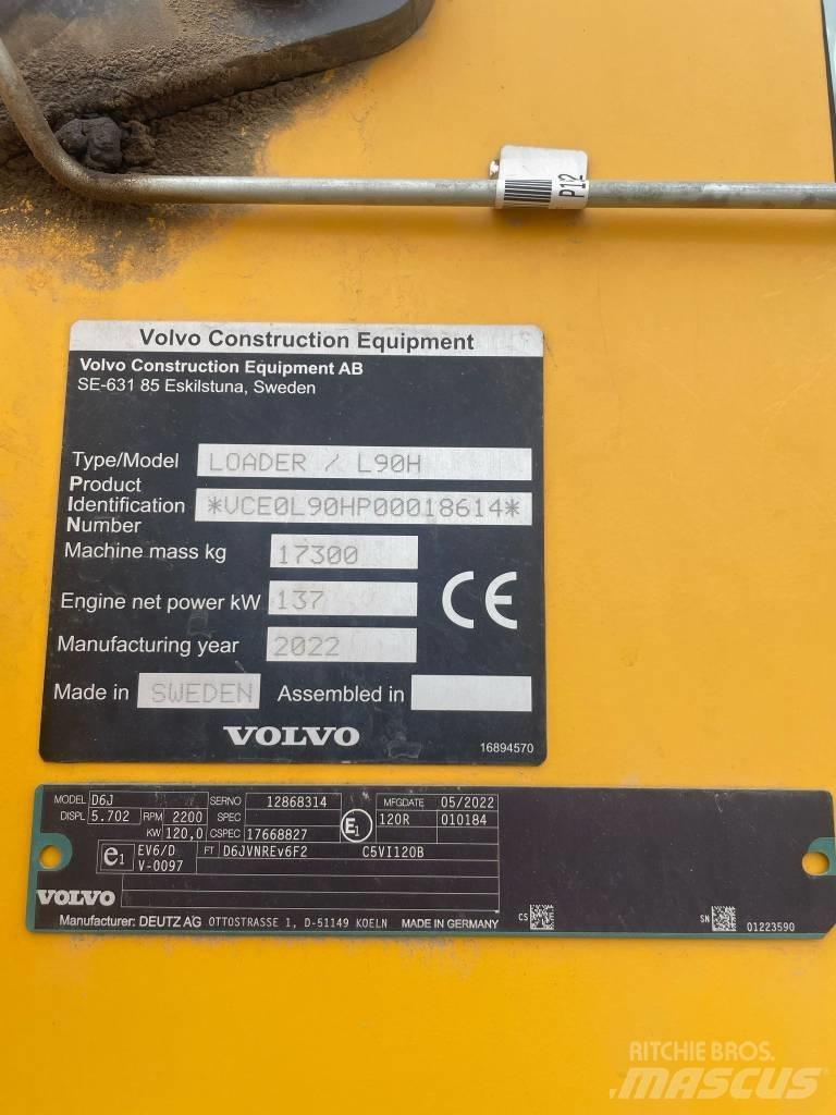 Volvo L90H Wielladers