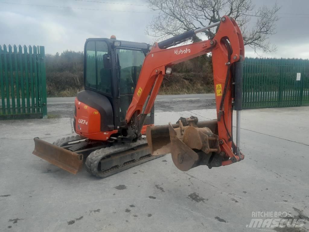 Kubota U 27-4 Minigraafmachines < 7t