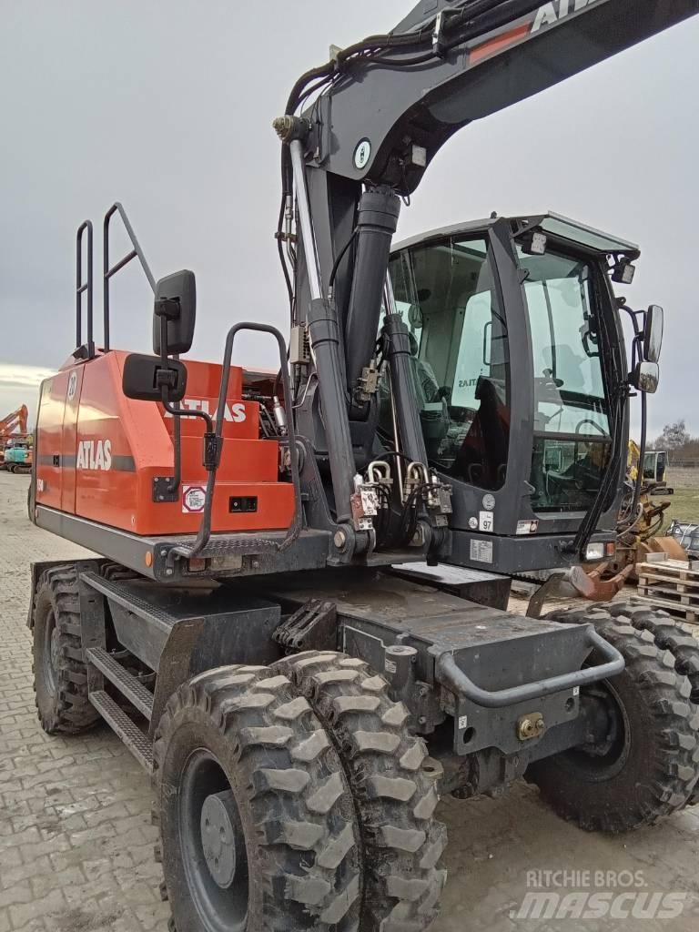 Atlas 150W Wielgraafmachines