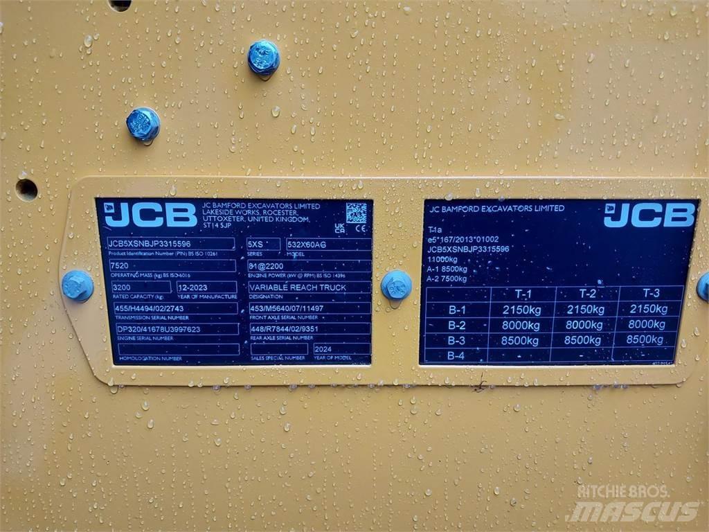JCB 532-60 AGRI Verreikers