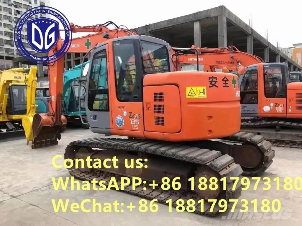 Hitachi ZX 135 US Rupsgraafmachines