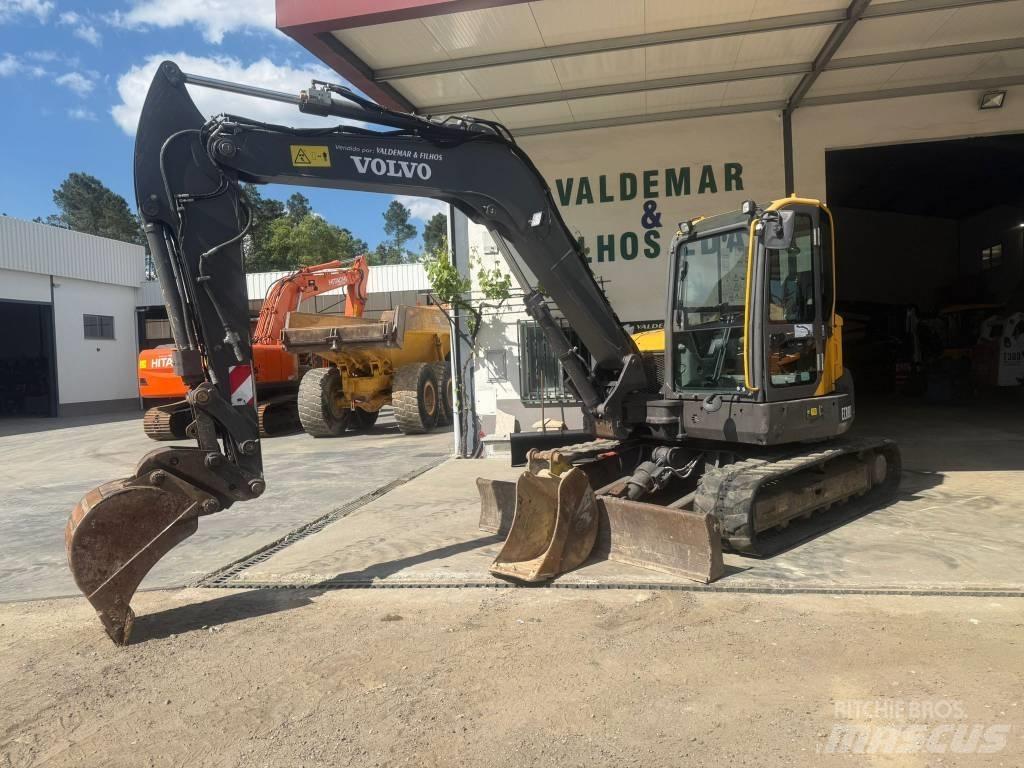 Volvo ECR 88 D, ECR88 Midigraafmachines 7t - 12t