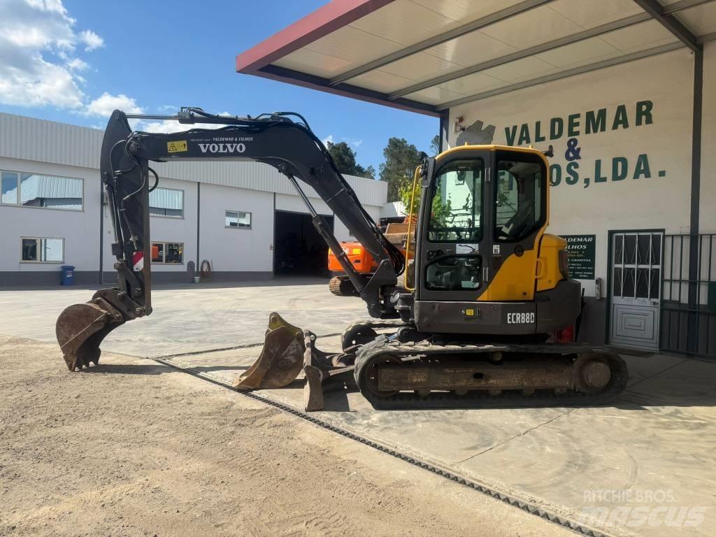 Volvo ECR 88 D, ECR88 Midigraafmachines 7t - 12t