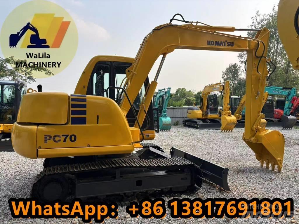 Komatsu PC 70-7 Rupsgraafmachines