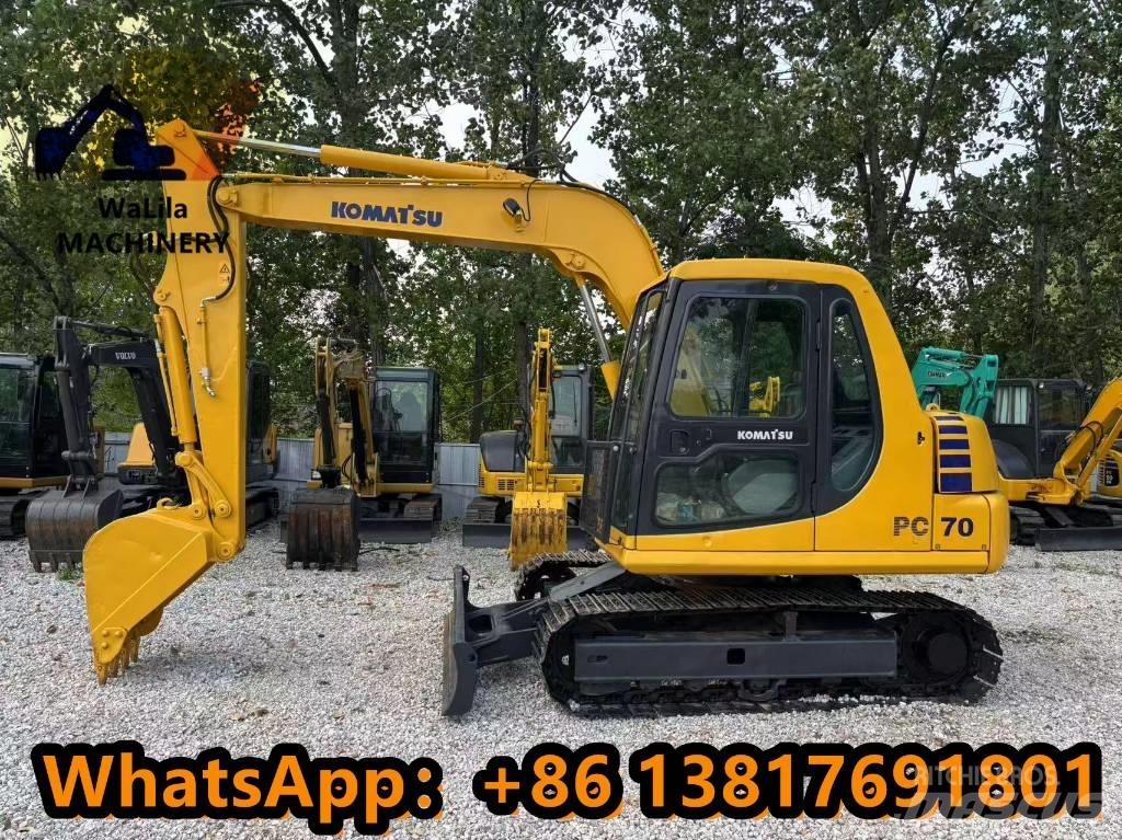 Komatsu PC 70-7 Rupsgraafmachines