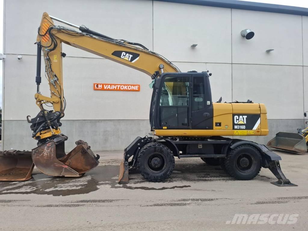 CAT 316D Wielgraafmachines