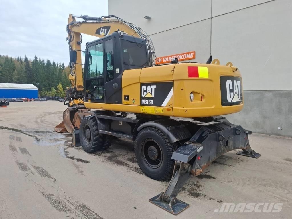 CAT 316D Wielgraafmachines