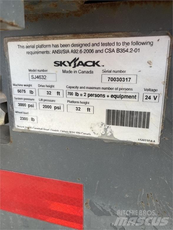 SkyJack SJ III 4632 Schaarhoogwerkers