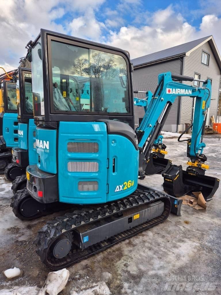 Airman AX 26 U-7 Minigraafmachines < 7t