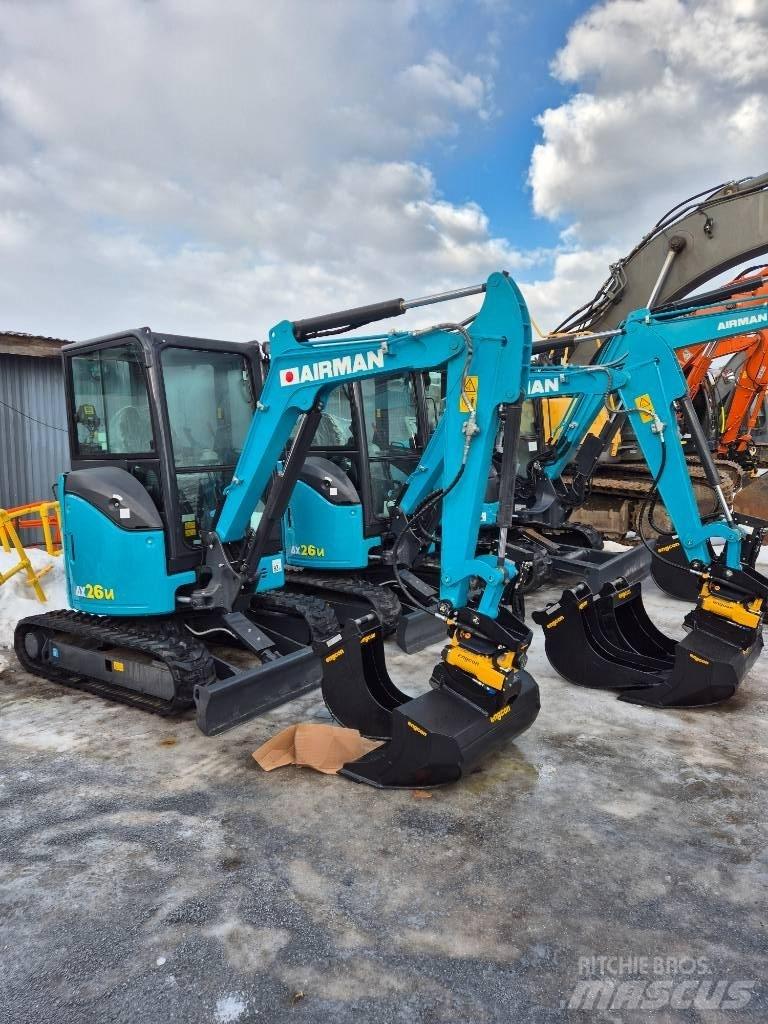 Airman AX 26 U-7 Minigraafmachines < 7t