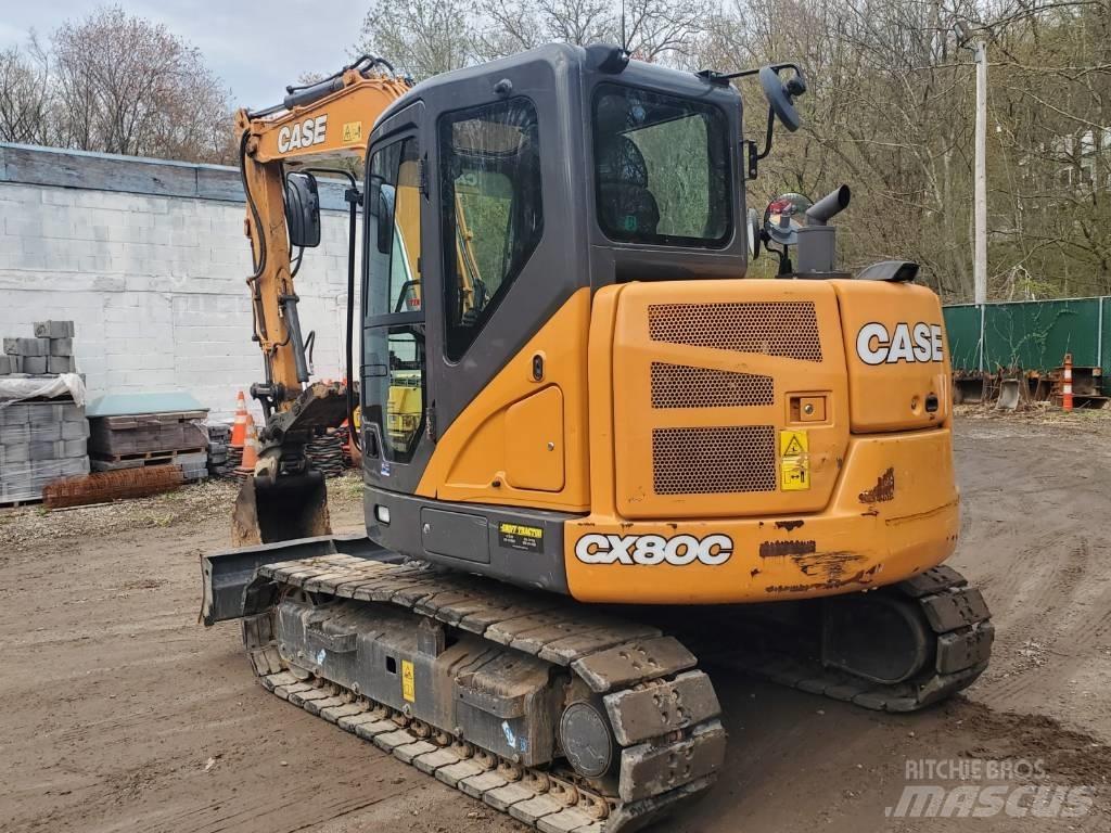 CASE CX 80 C Rupsgraafmachines
