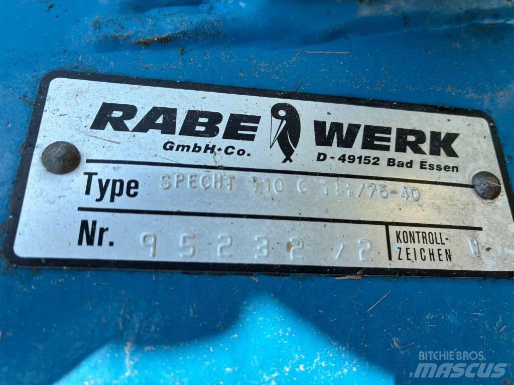 Rabe Specht 110 Wentelploegen