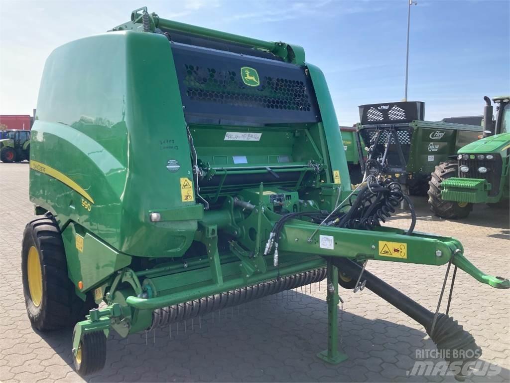 John Deere 990 Ronde-balenpersen