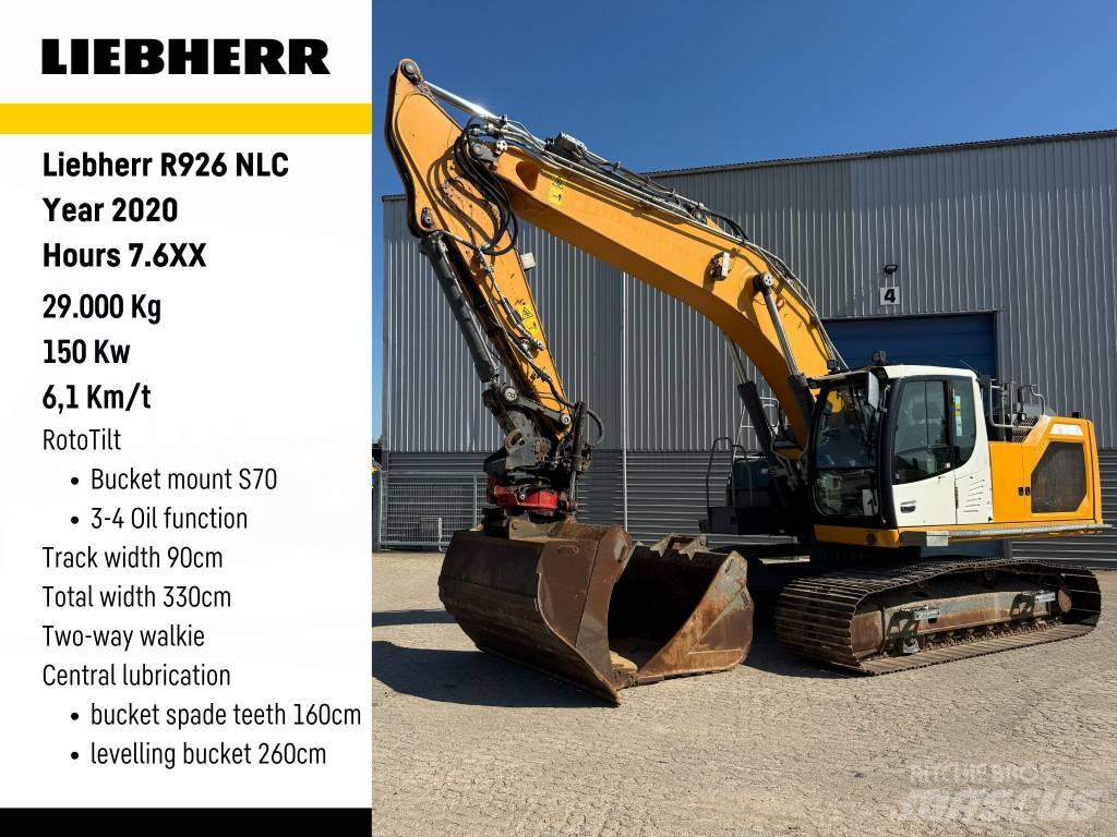 Liebherr R 926 LC Rupsgraafmachines