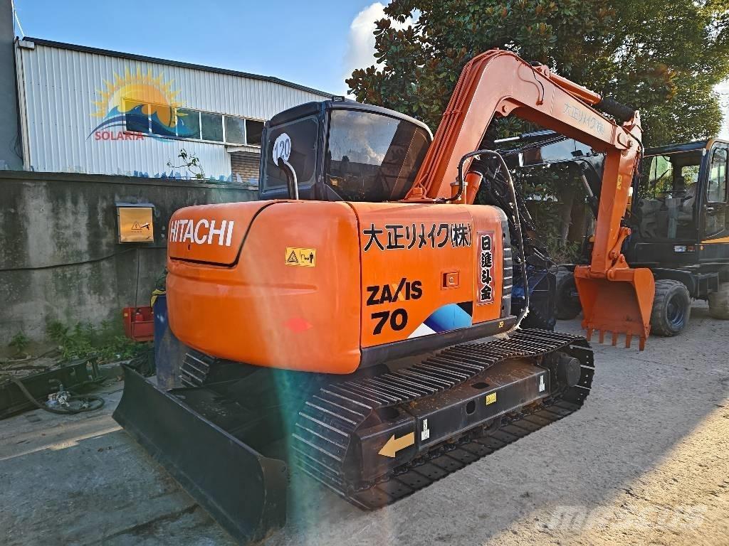 Hitachi ZX 70 Midigraafmachines 7t - 12t