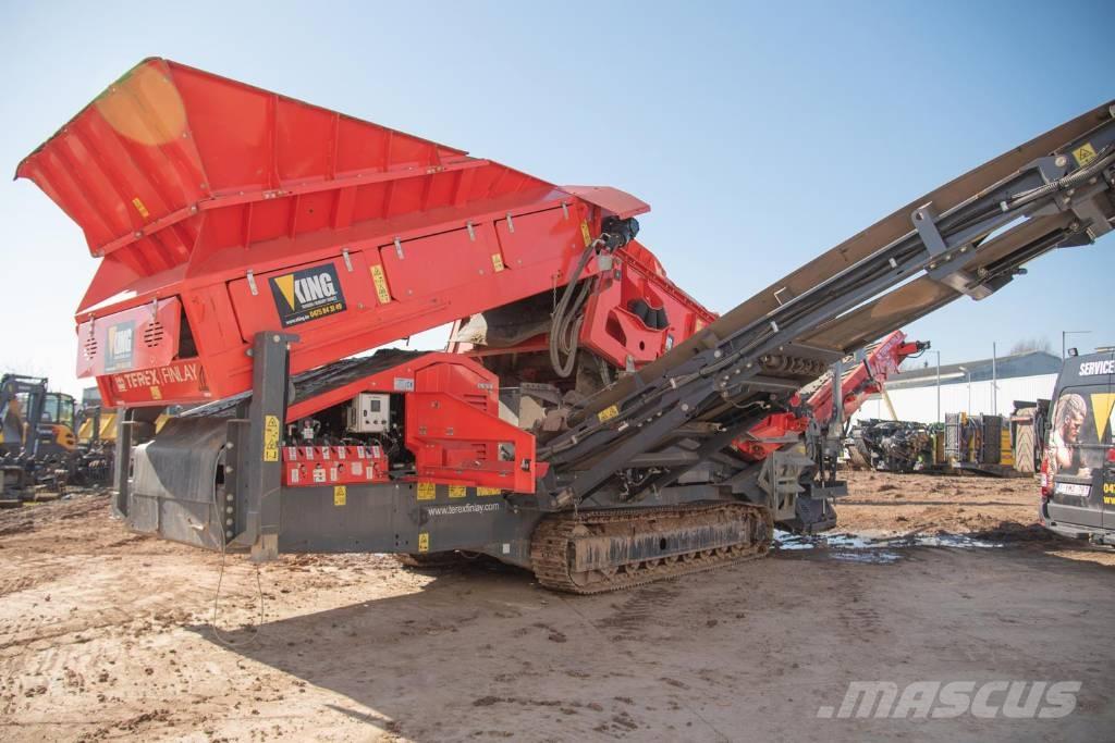 Terex Finlay 883+ Mobiele zeefinstallaties