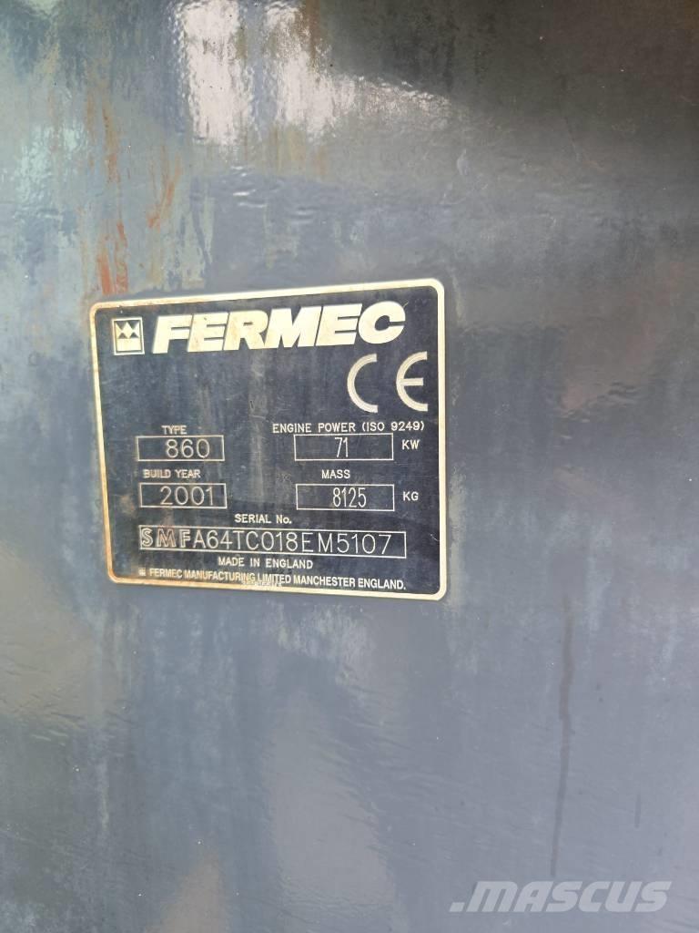 Fermec 860 Graaf-laadcombinaties