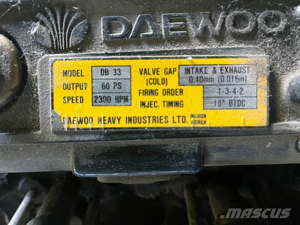 Daewoo DB33A E-0059 Motoren