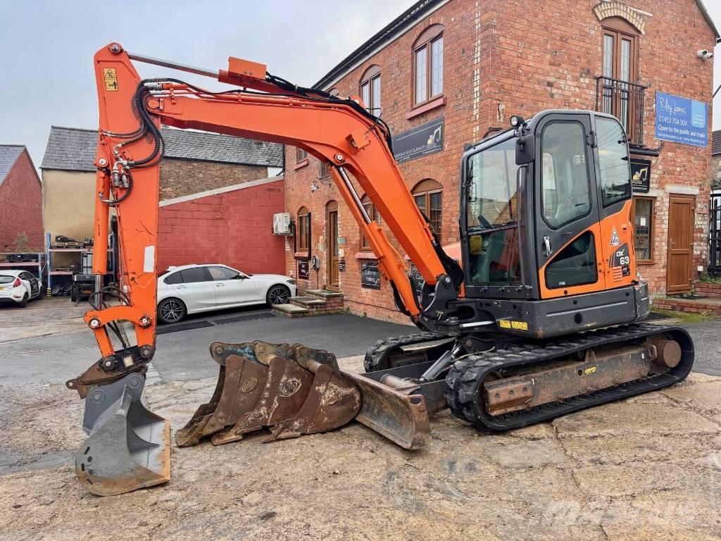 Doosan DX 63 R Minigraafmachines < 7t