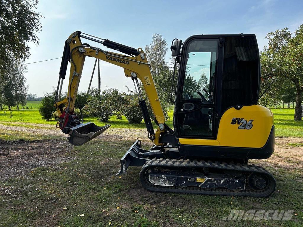 Yanmar SV26 Minigraafmachines < 7t