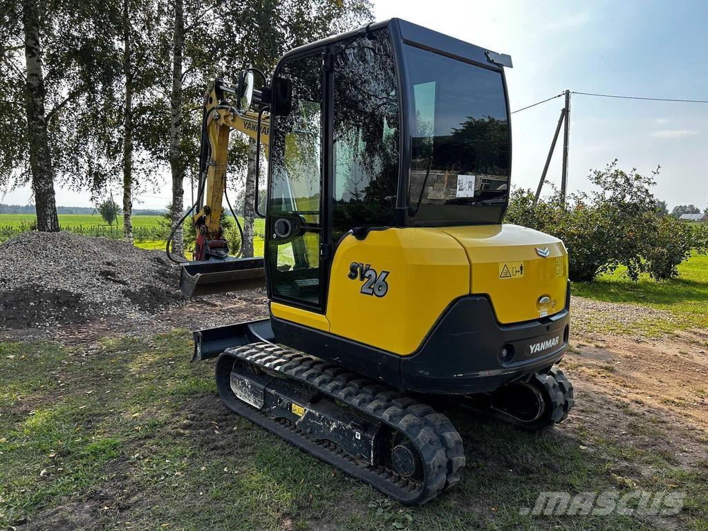 Yanmar SV26 Minigraafmachines < 7t
