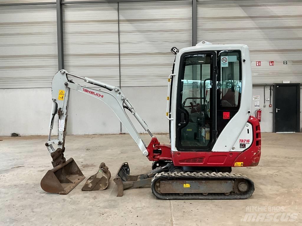 Takeuchi TB 216 Minigraafmachines < 7t