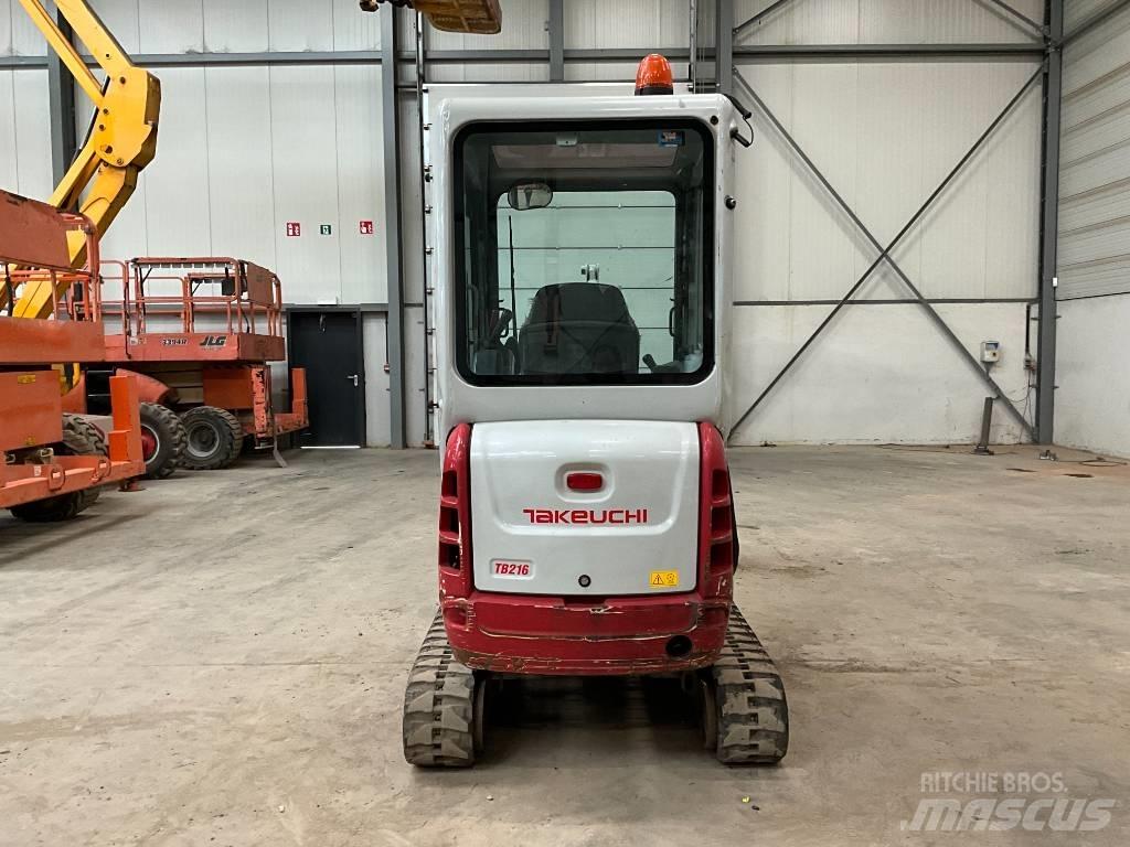 Takeuchi TB 216 Minigraafmachines < 7t