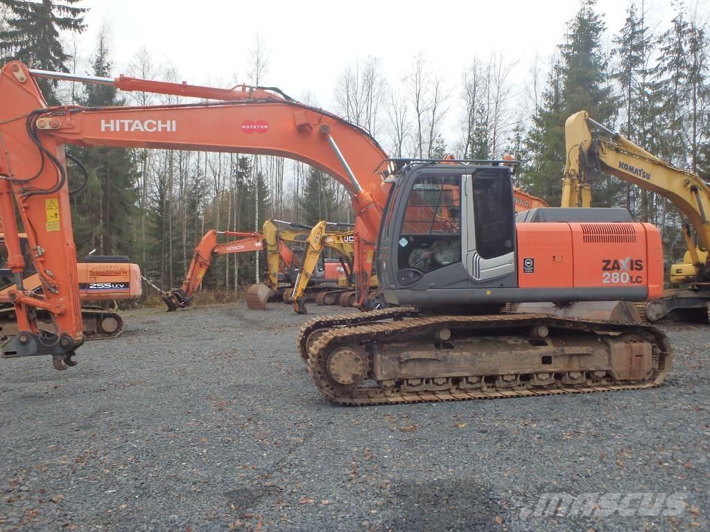 Hitachi ZX 280 LC-3 Rupsgraafmachines