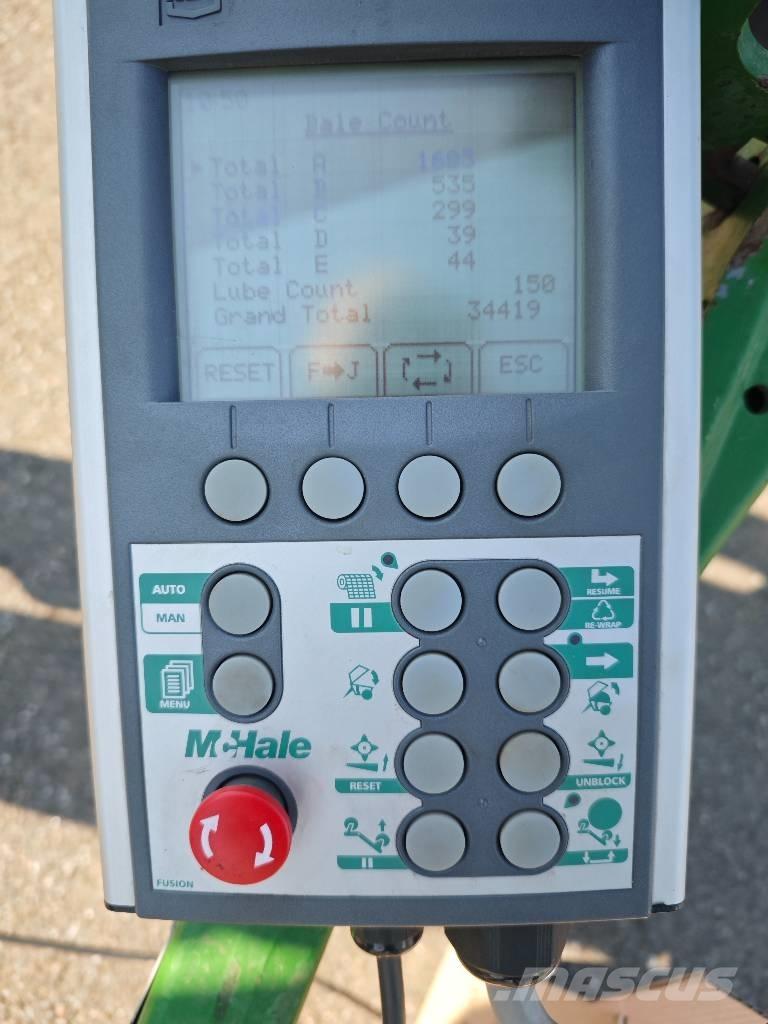 McHale Fusion 3 Ronde-balenpersen