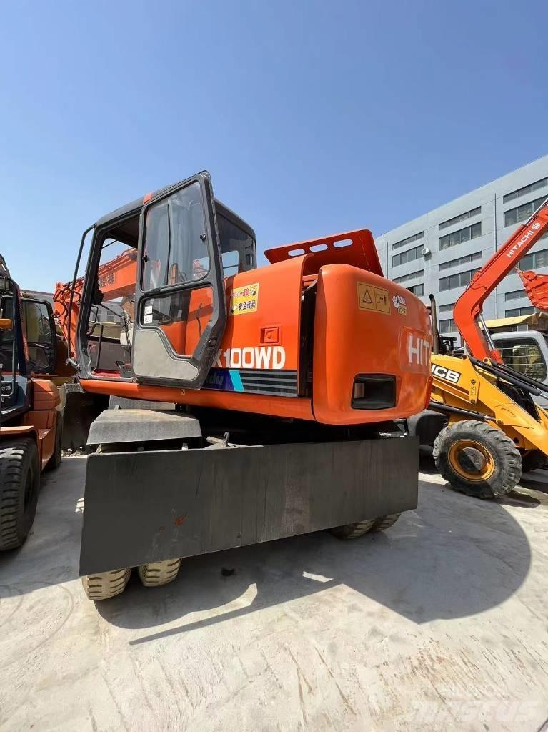 Hitachi EX 100 W D Wielgraafmachines