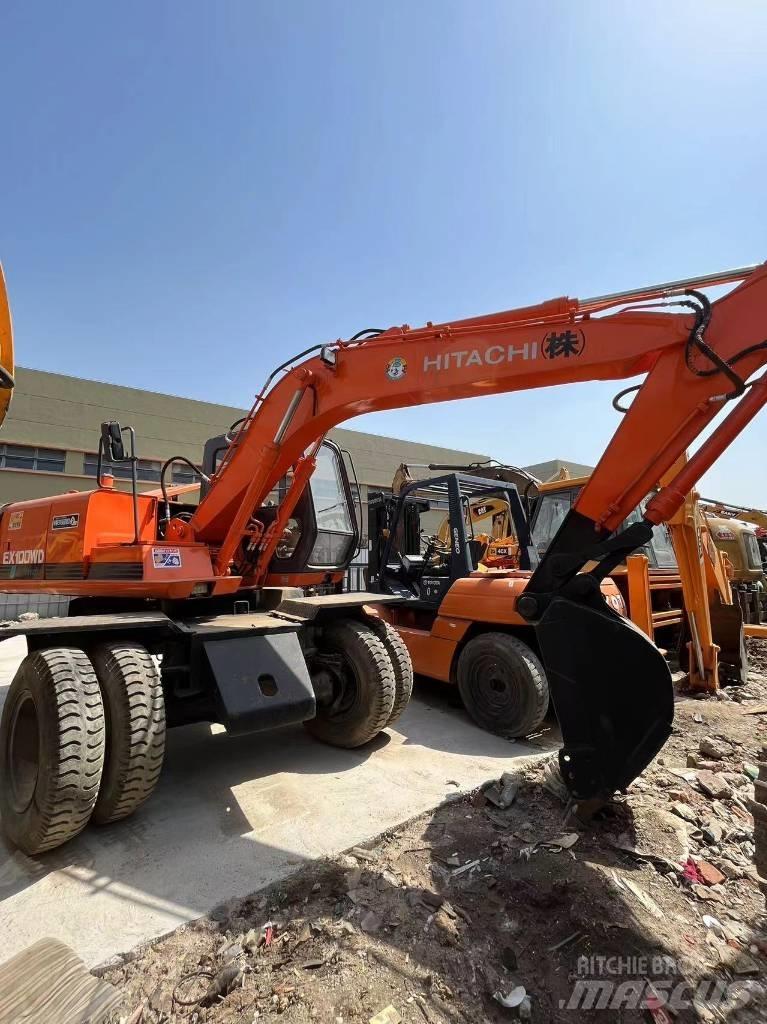 Hitachi EX 100 W D Wielgraafmachines