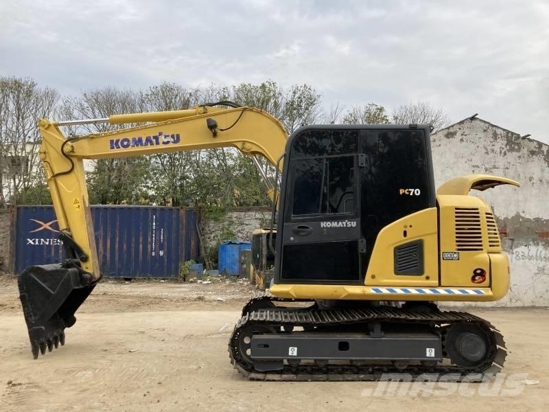 Komatsu PC 70-8 Rupsgraafmachines