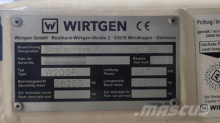 Wirtgen W200Fi Betonsteenmachines