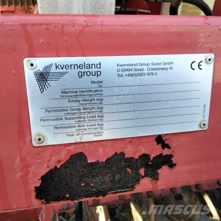 Kverneland MSC 400 Zaaimachines