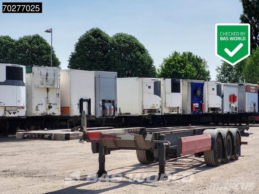 Van Hool 3 axles Containerchassis