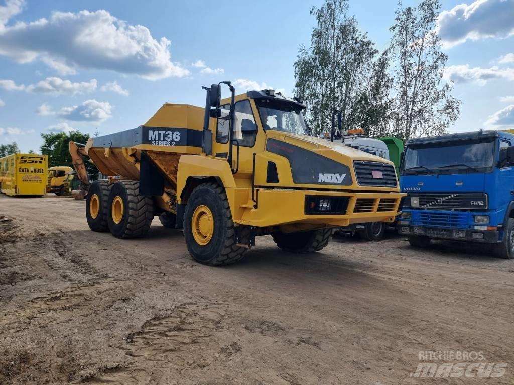 Moxy MT 36 II Knik dumptrucks