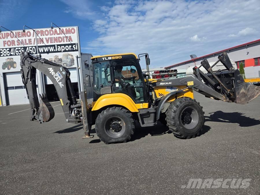 Mecalac TLB 990 Graaf-laadcombinaties