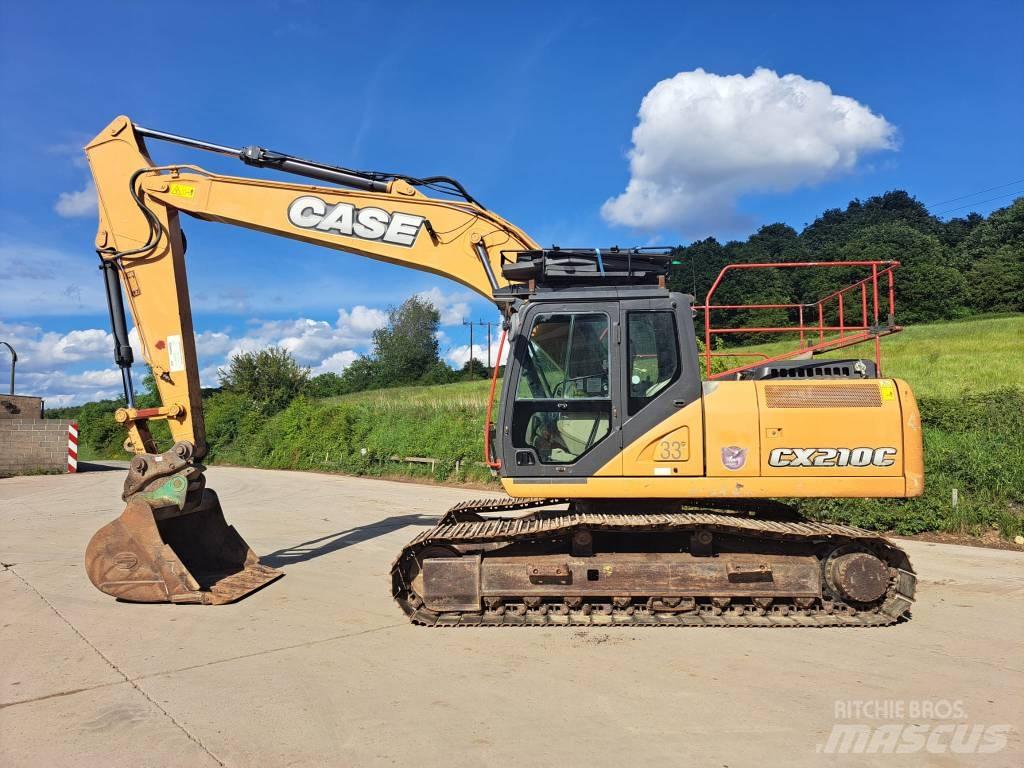 CASE CX 210 C Rupsgraafmachines