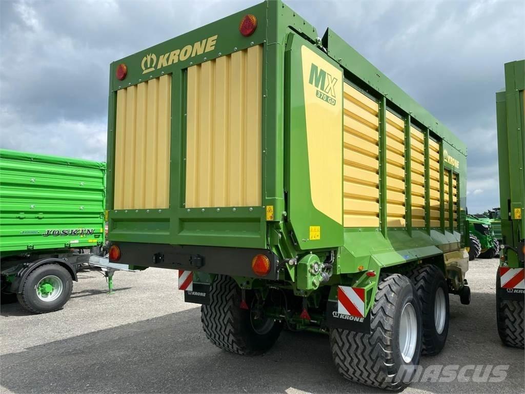 Krone MX 370 GD Opraapwagens