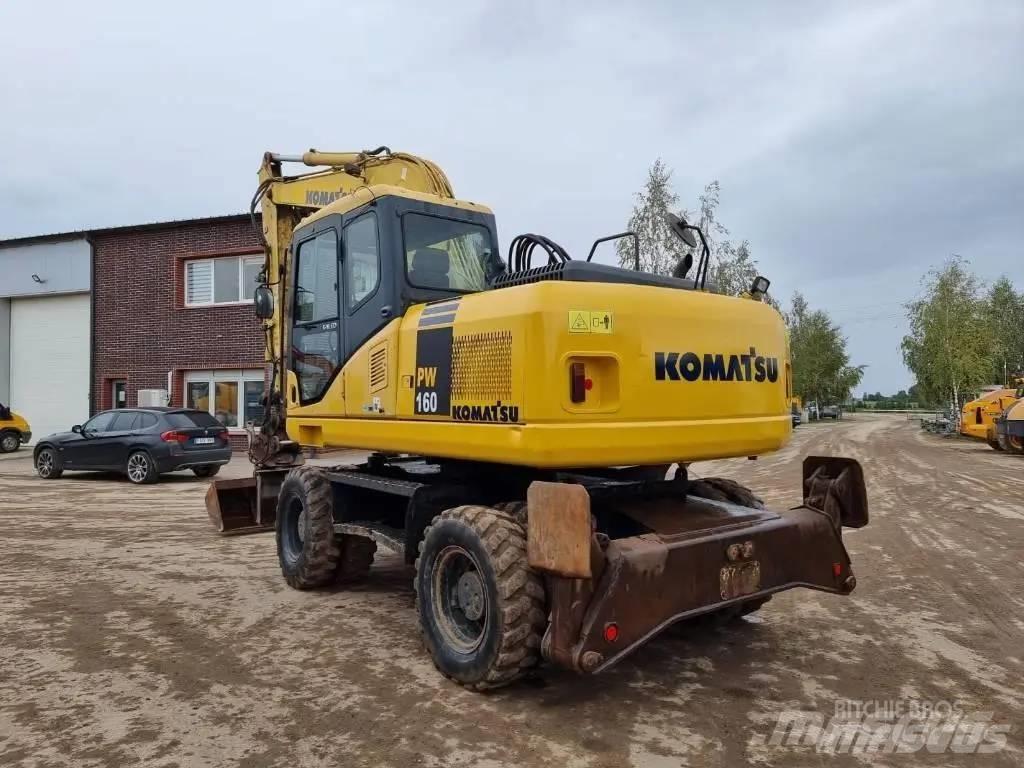 Komatsu PW 160-7 Wielgraafmachines