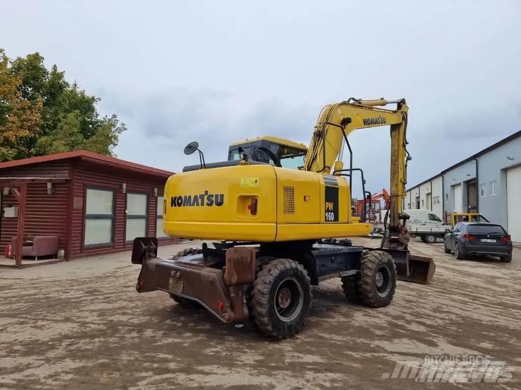 Komatsu PW 160-7 Wielgraafmachines