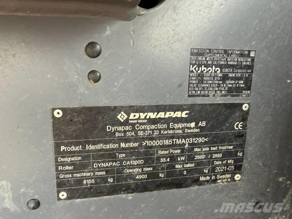 Dynapac CA 1300 D Trilrolwalsen