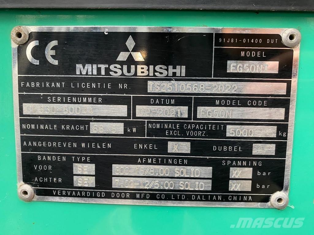 Mitsubishi FG50NT LPG heftrucks