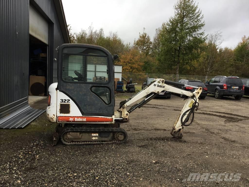 Bobcat 322 G Minigraafmachines < 7t