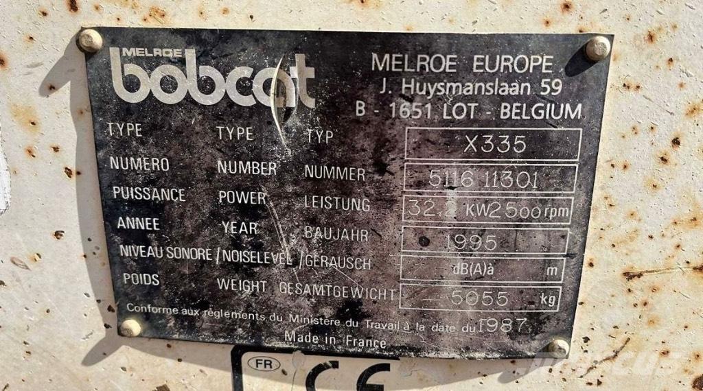 Bobcat X335 Minigraafmachines < 7t