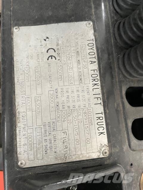 Toyota 62-7FDF30 Diesel heftrucks