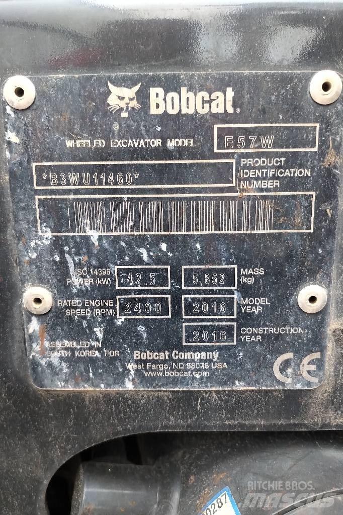 Bobcat W57 Wielgraafmachines