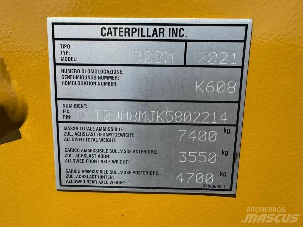 CAT 908M CE + EPA Wielladers