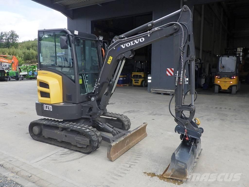 Volvo EC 27 D Minigraafmachines < 7t