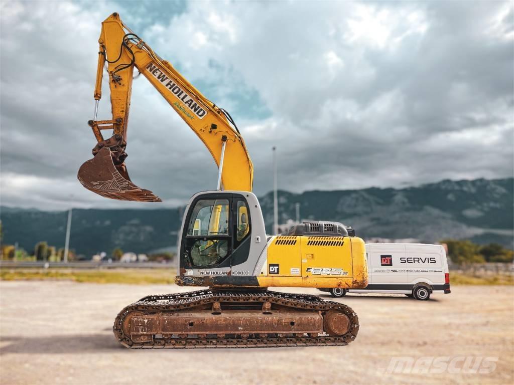 New Holland E 245 B Rupsgraafmachines